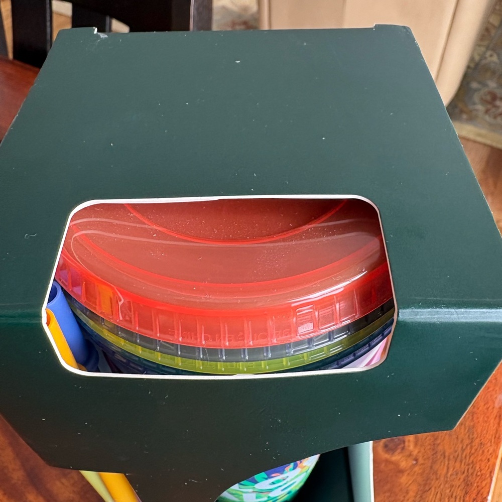 Hawaii. Starbucks Colorful Reusable Cups with Straws - Picture 5 of 6